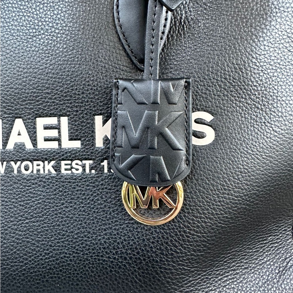Micheal kors Medium Mirella 35S2G7ZT7L tote bag in Black - Picture 2 of 12
